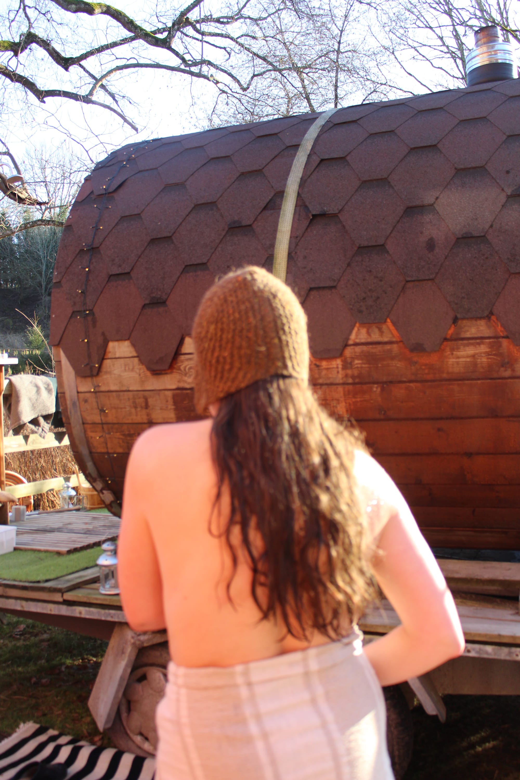 Billede fra SKOV SAUNA SKARRESØ